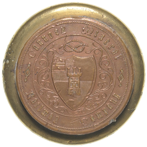 426 - A Cannock Mineral Railway company seal. The company was authorised in 1855 and ran between Cannock a... 