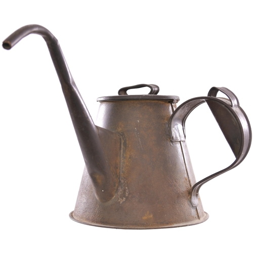 440 - An LB&SCR oil can plated EWELL and stamped with the company initials. Conical design, complete with ... 