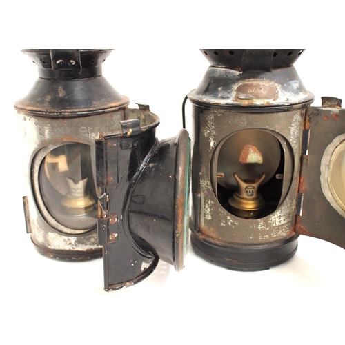 101 - British Railways 3 aspect handlamp (complete), BR (SR) 4 aspect handlamp missing red internal lens o... 