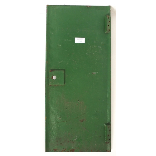 114 - British Electric Traction c/i cabinet door, 16 1/2