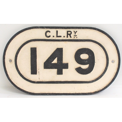 41 - Cheshire Lines Committee C/I bridge plate 