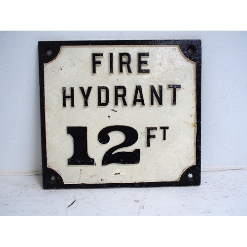 77 - Great Western Railway C/I Fire Hydrant notice 