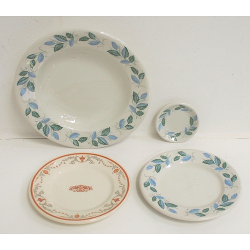 82 - Pullman Car Company china tableware - Biscay 6 1/2