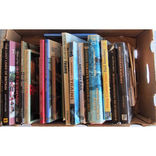 527 - Five boxes of books including AEB stock books, postcard albums etc. (Postage Band: N/A)