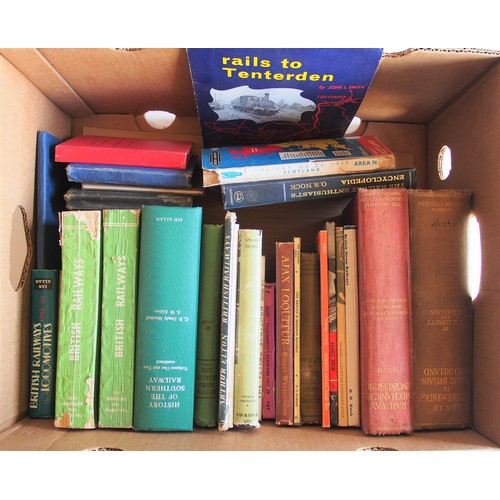 530 - Three boxes of Railway books. (Postage Band: N/A)