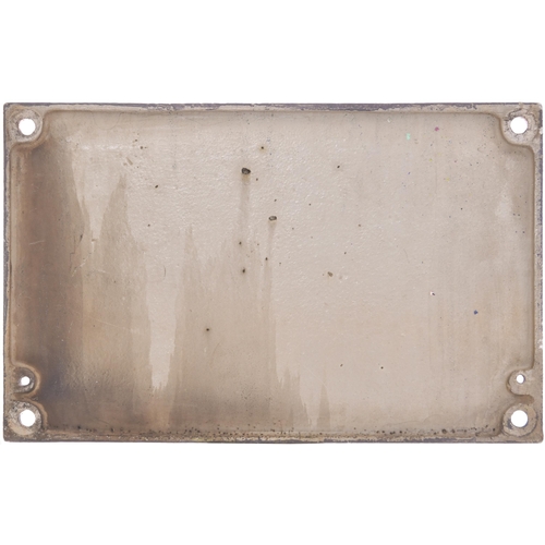 154 - A French cabside numberplate, S.N.C.F., ZR-26115, BZ 28t, LA CHAPELLE. Cast aluminium, 13¾