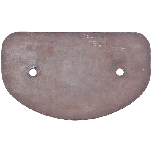 97 - A wagon builders plate, GRAZEBROOK BUILDERS 1958, DUDLEY - ENGLAND, cast iron, 12