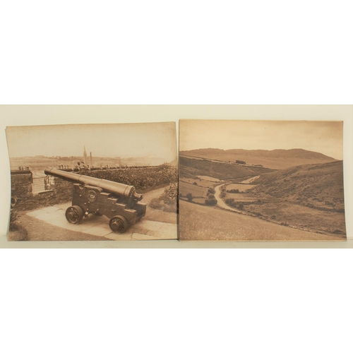 573 - Great Northern Railway (Ireland) & BCDR unframed sepia carriage prints, Londonderry, Newcastle, Carl... 