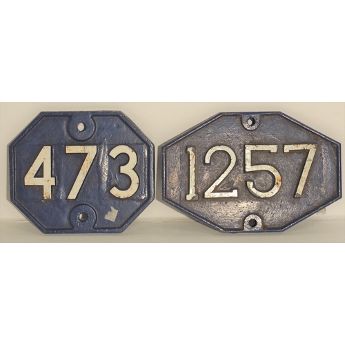 90 - Great Eastern Railway C/I bridgeplates - 473 - from over bridge between Brampton & Beccles 108m 17ch... 