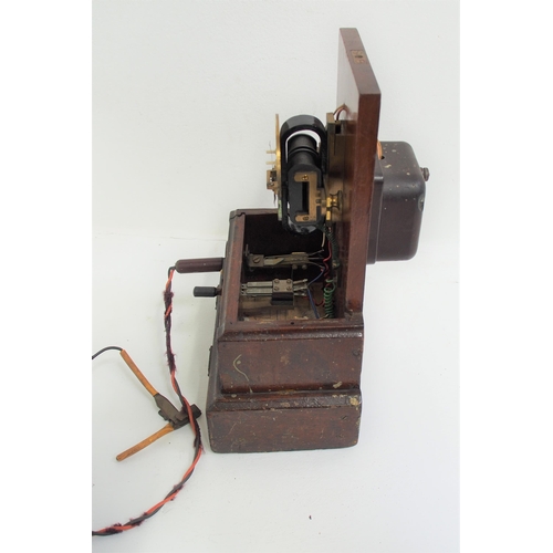 131 - Metropolitan Railway Spagnoletti test instrument, housed in a converted Met block instrument case (t... 