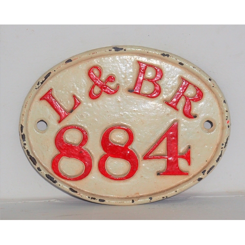 24 - London & Birmingham Railway C/I plate 