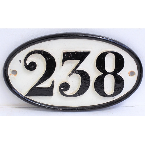 307 - London & Birmingham Railway C/I bridgeplate, 