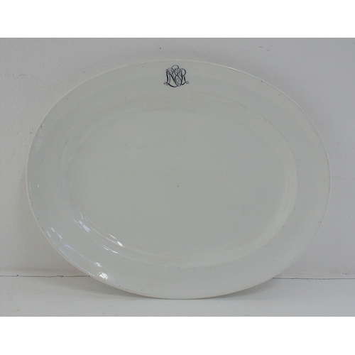 41 - London North Eastern Railway oval china meat dish by Mintons, 13
