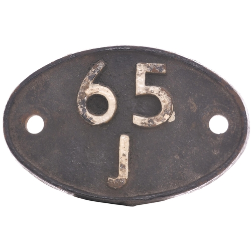 223 - A shedplate 65J, Fort William (May 1955-June 1960), Stirling (June 1960-December 1966). Ex loco cond... 