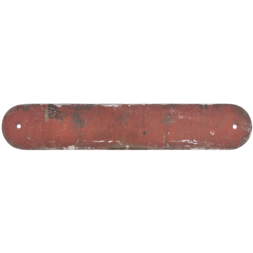 234 - An LNER doorplate, FIRE BRIGADE, cast iron, 19