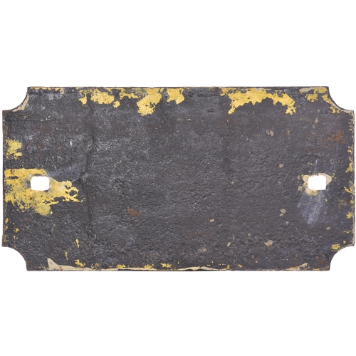 237 - A wagonplate, MIDLAND, 22291, cast iron, 13½