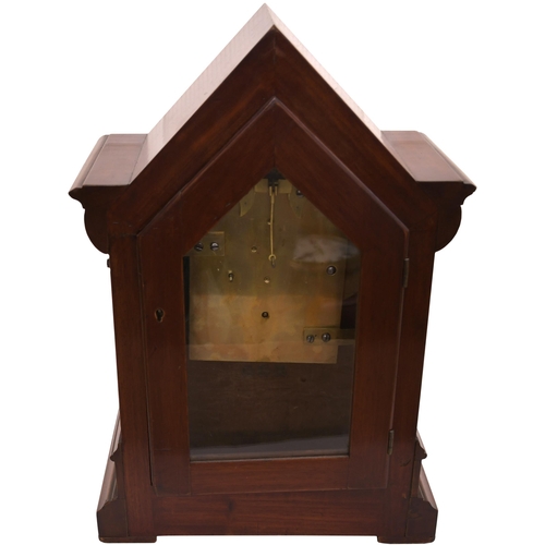 27 - A Great Eastern Railway mantel clock with 6