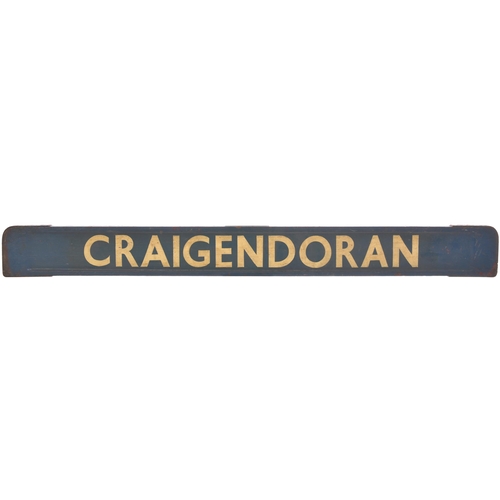 347 - A small carriage board, CRAIGENDORAN, length 32