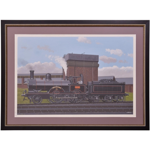 52 - An original painting, LNER Renewed Precedent 619 MABEL, by Victor Welch. 20