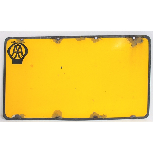 145 - Enamel road signs - RAC Hump Back Bridge, 12