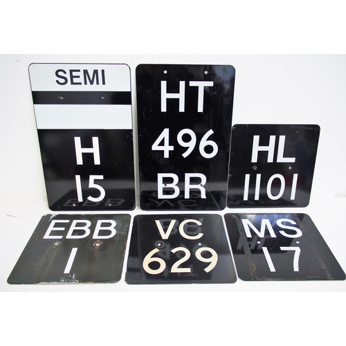 15 - Quantity of signal ID plates. (Dispatch by Mailboxes/Collect from Banbury Depot)