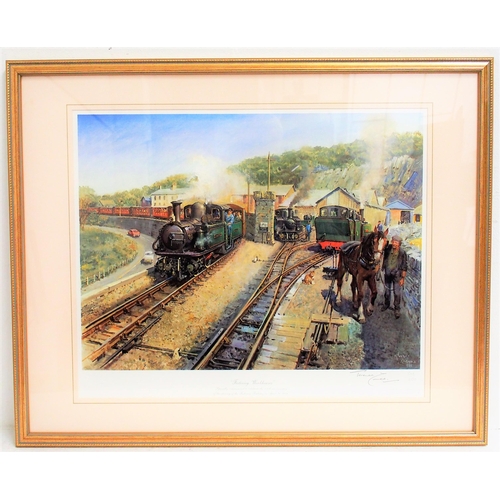 155 - Framed & glazed Terence Cuneo signed limited edition prints - 