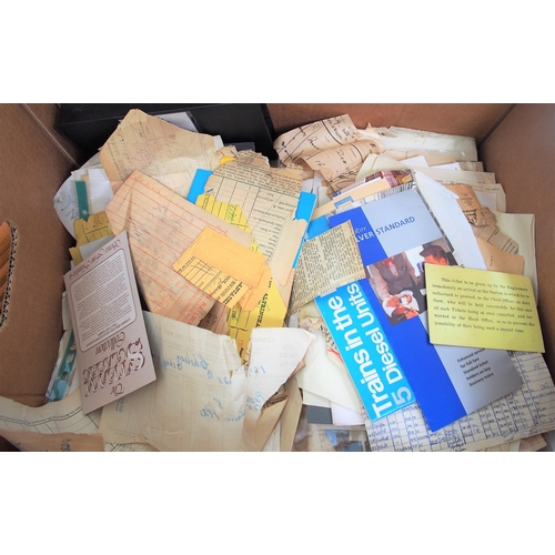 167 - Paperwork delve - Great Western, Eastern noted - see images. (Dispatch by Mailboxes/Collect from Ban... 