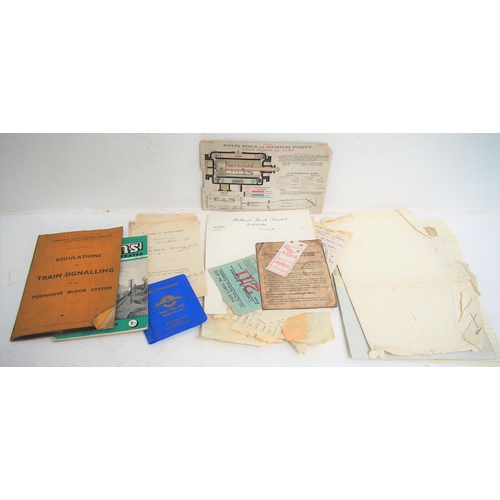 167 - Paperwork delve - Great Western, Eastern noted - see images. (Dispatch by Mailboxes/Collect from Ban... 