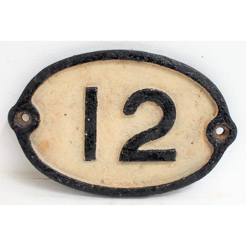 195 - North Eastern Railway C/I bridgeplate 