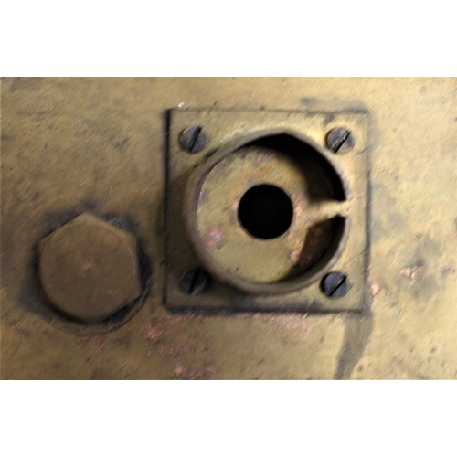 248 - Bullied Pacific locomotive brass electric headlamp missing switch. (Dispatch by Mailboxes/Collect fr... 