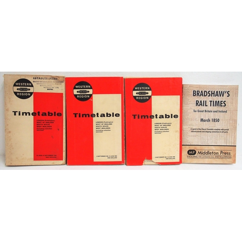 327 - Quantity of British Railways/Underground public timetables etc. (Dispatch by Mailboxes/Collect from ... 