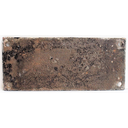 414 - London North Western Railway C/I tender plate 