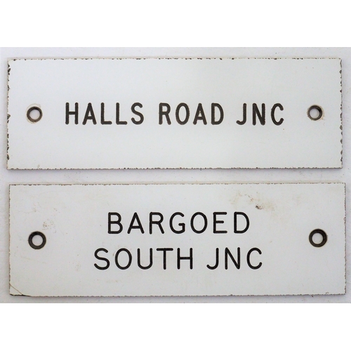 421 - British Railways (Western) trafolite signal box shelf plates 