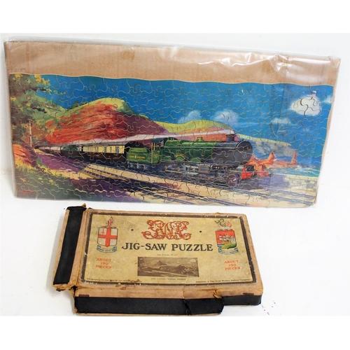 462 - Great Western Railway Chad Valley jig saws - 