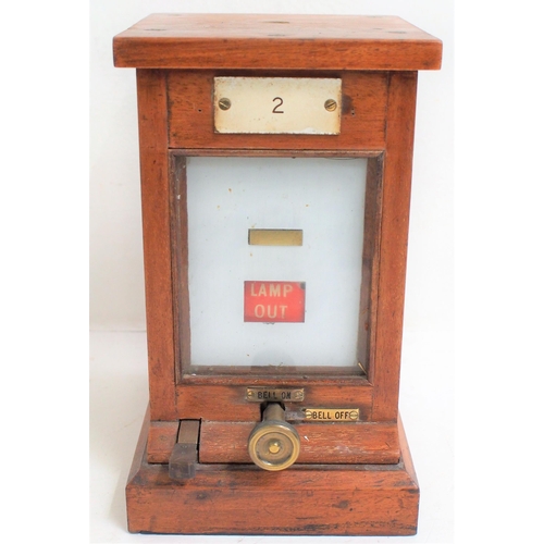 472 - Great Western Railway signal lamp repeater, free moving flag, number label 2