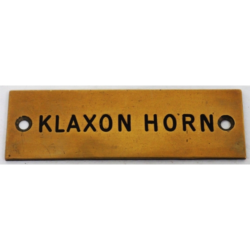 484 - Great Western Railway signal box brass shelf/wall plate 