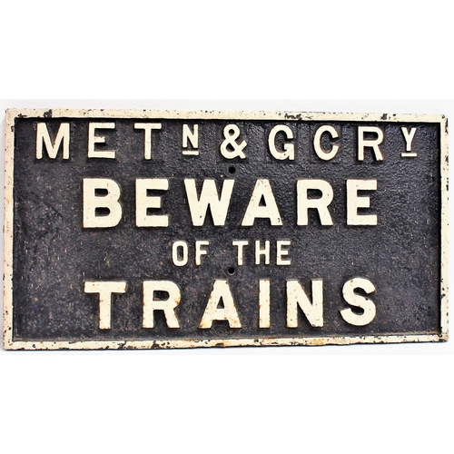 51 - Metropolitan & Great Central Railway C/I 