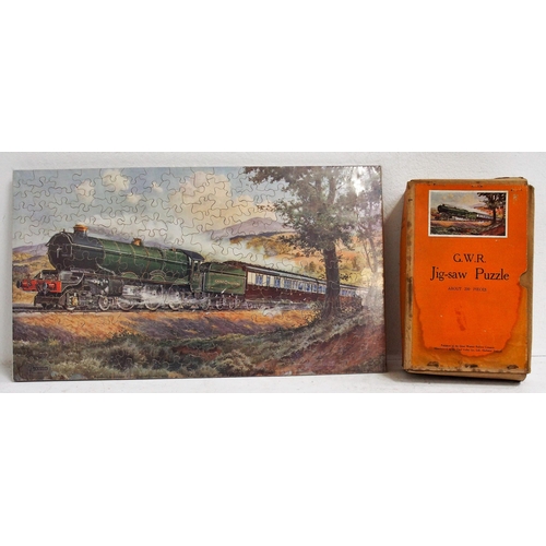 515 - Great Western Railway Chad Valley jigsaw puzzles - 