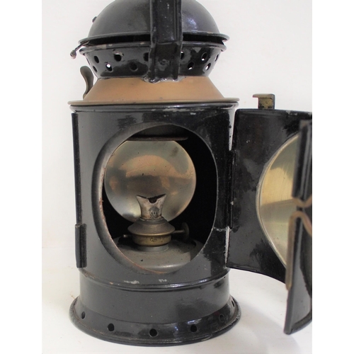 520 - Great Western Railway 3 aspect handlamp, BR(W) loco gauge glass lamp, both complete & in good order.... 