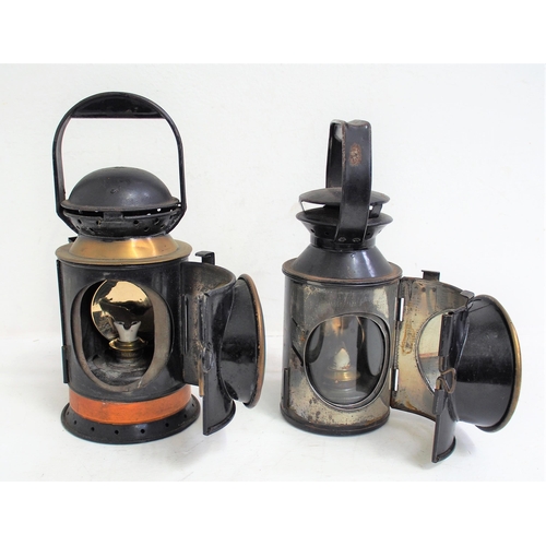 535 - British Railways (Western) 4 aspect handlamp, no internal glasses otherwise good, BR 3 aspect handla... 