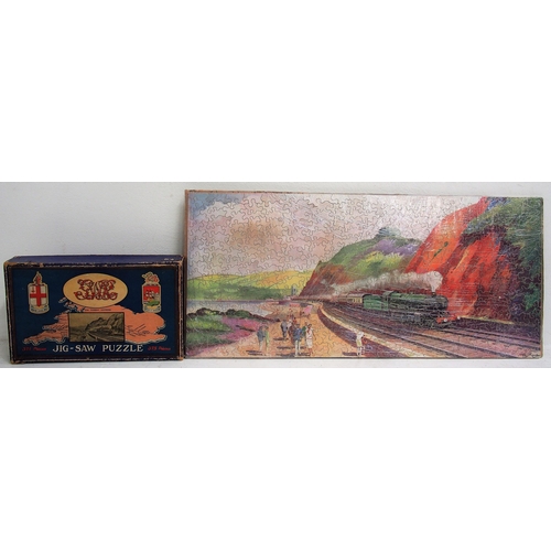 547 - Great Western Railway Chad Valley jigsaw puzzles - 