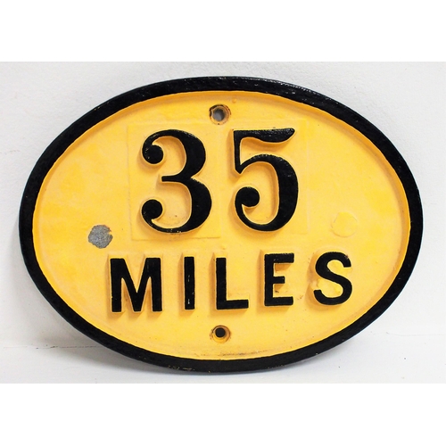 65 - North British Railway C/I milepost 