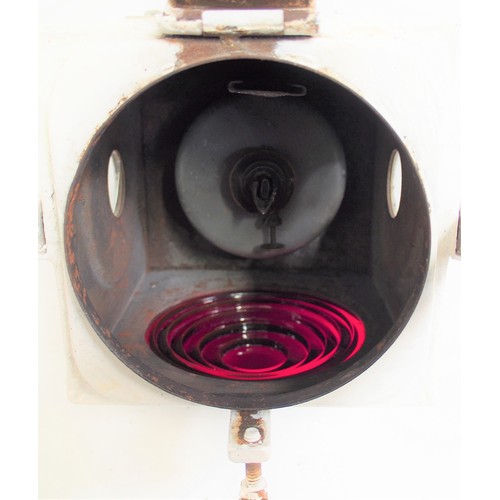 441 - British Railways (Eastern) tail lamp, complete & in good order, signal lamp interior lacking wick as... 