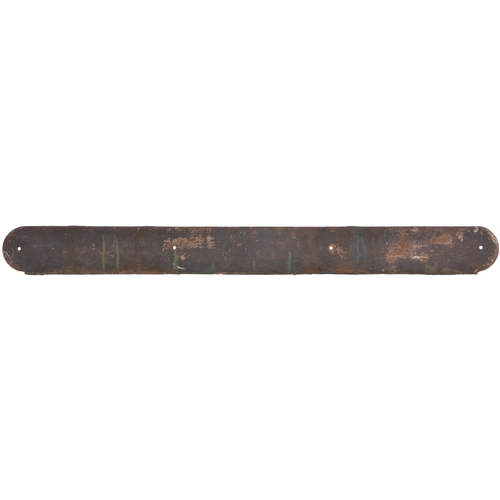 226 - An LNER seat back plate, MAGDALEN ROAD, a station on the main line south of Kings Lynn. It closed in... 