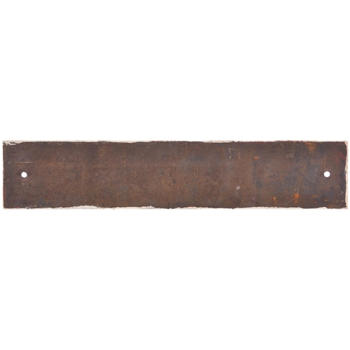 307 - A GWR pre-group doorplate, STORES, cast iron, length 17¾