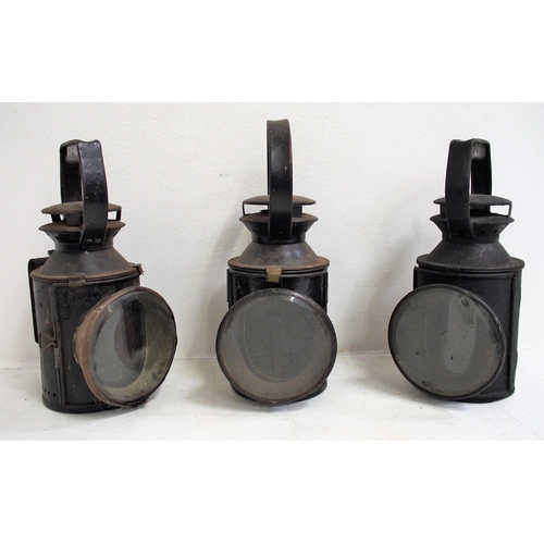 162 - British Railways (Midland) 3 aspect handlamp, no reservoir, LMS same no reservoir or door catch, BR ... 