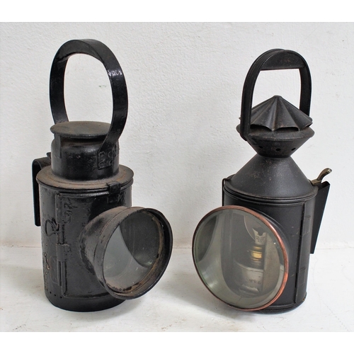 210 - North Eastern Railway 3 aspect handlamp excellent complete condition, LMS 3 aspect handlamp, complet... 