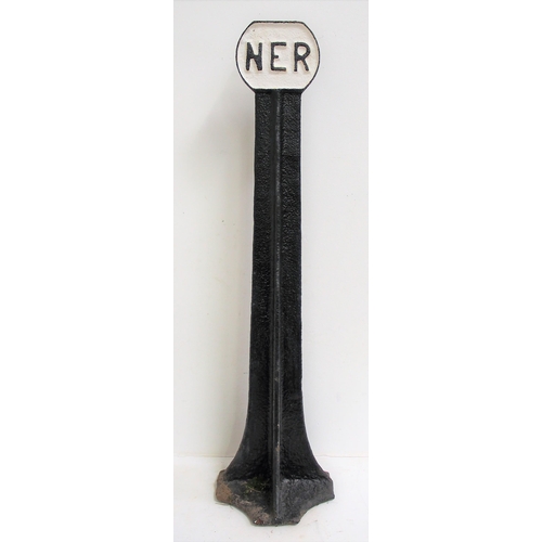 228 - North Eastern Railway C/I boundary marker, 44