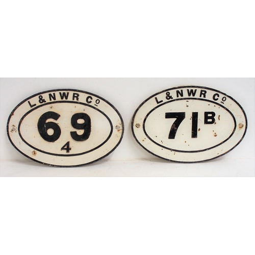 235 - London North Western Railway C/I bridgeplates 