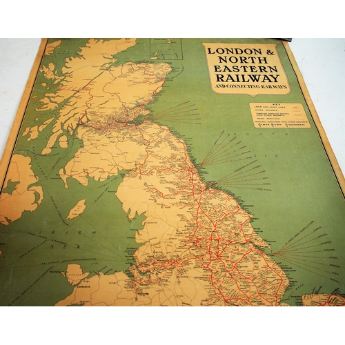 266 - Quantity of maps & plans - Knowle & Dorridge 1958 survey, LNER UK map, BR(LMR) route map, Johnstone'... 